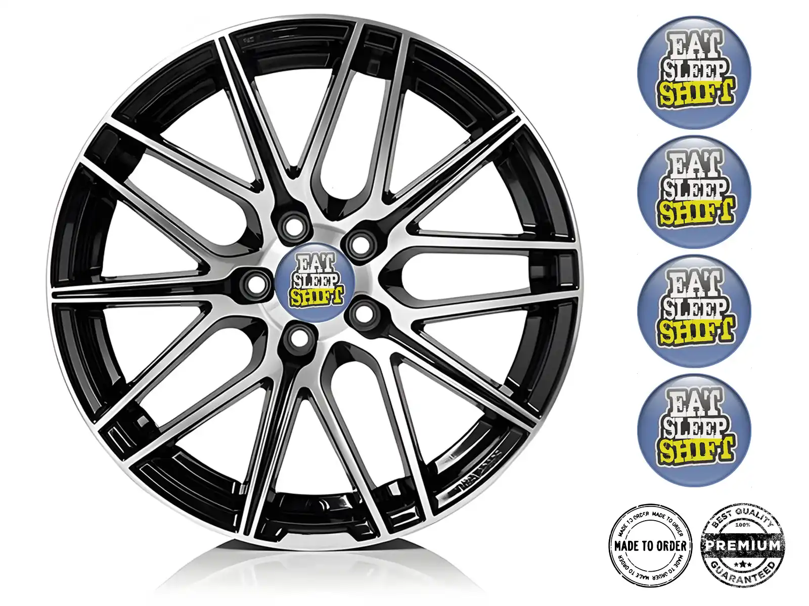 Wheel decals Tunning Style Premium High Quality Badges